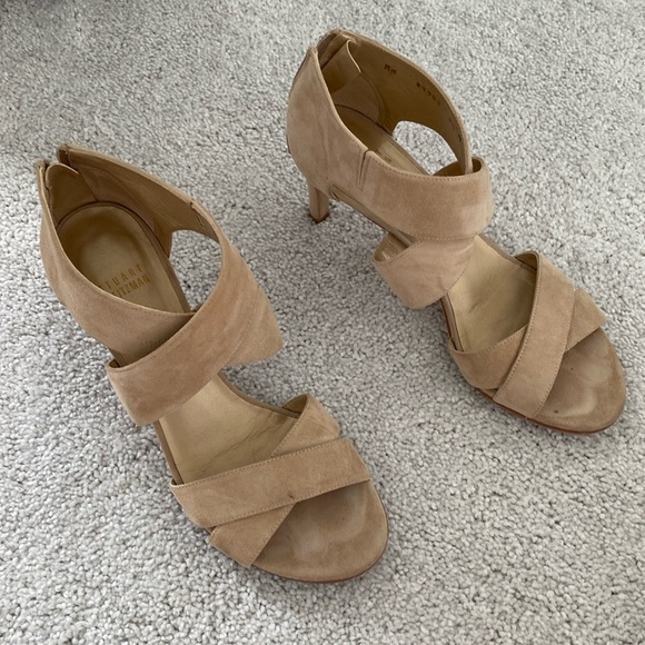 Stuart Weitzman Suede Heel - Picture 1 of 3